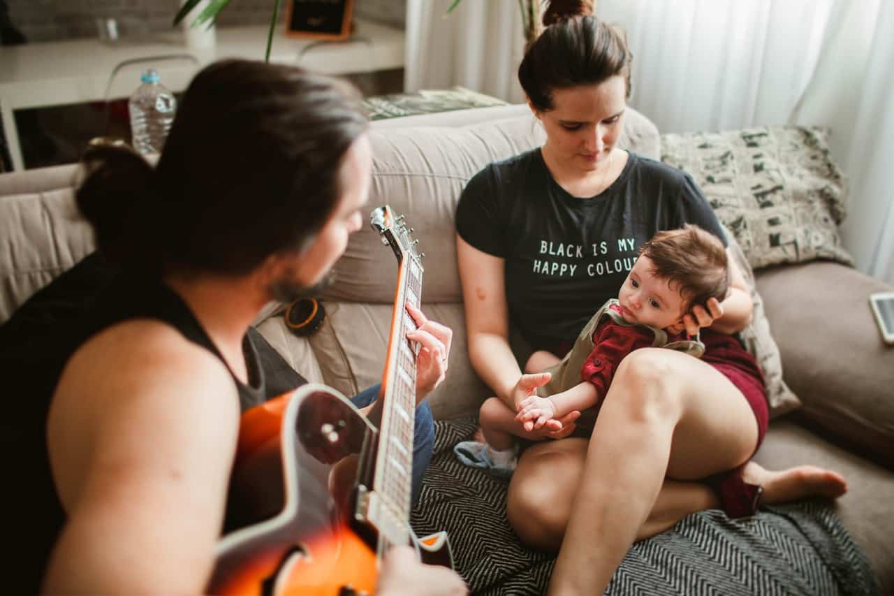 parents guitare enfant