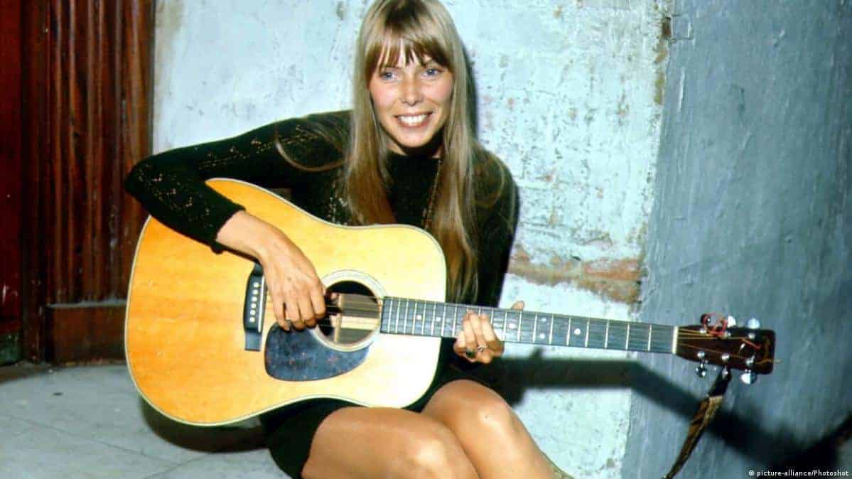 Chanteuse canadienne Joni Mitchel