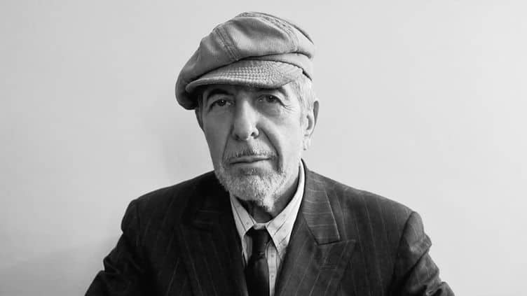 Chanteur canadien Léonard Cohen