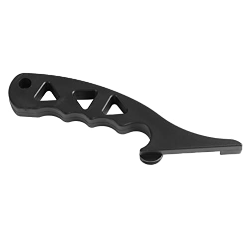 Outil d'étirement de la Chaîne de Guitare, Utilisation Facile à Usage de Guitare Civière Noire Robuste Abs Poids Léger pour la Maintenance